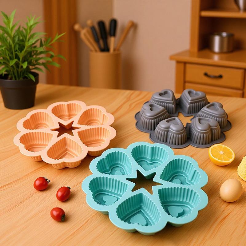 Nonstick Silicone Heart Shaped - Kitchen Essentials Baking Tray incelemesi ve fiyatı