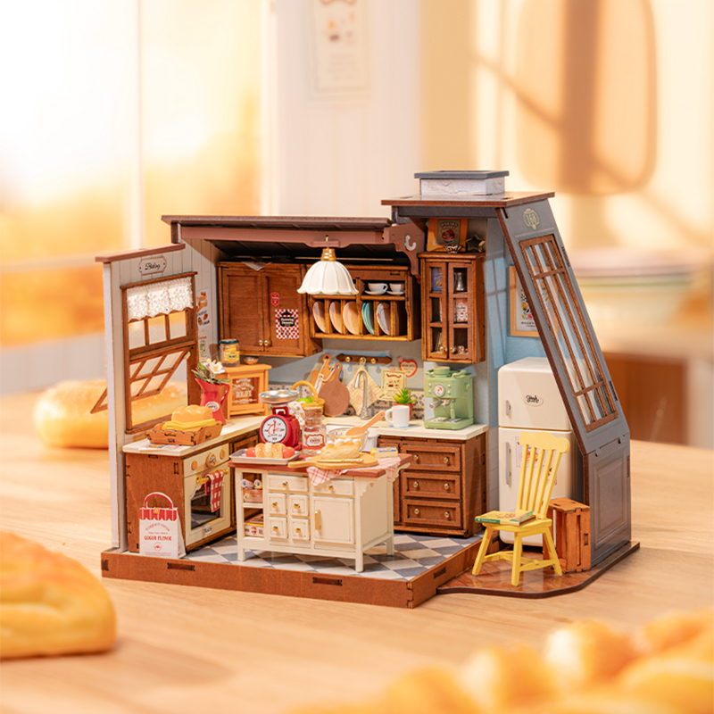 Robotime Rolife Baking Kitchen - Baking Kitchen Dg172 incelemesi ve fiyatı