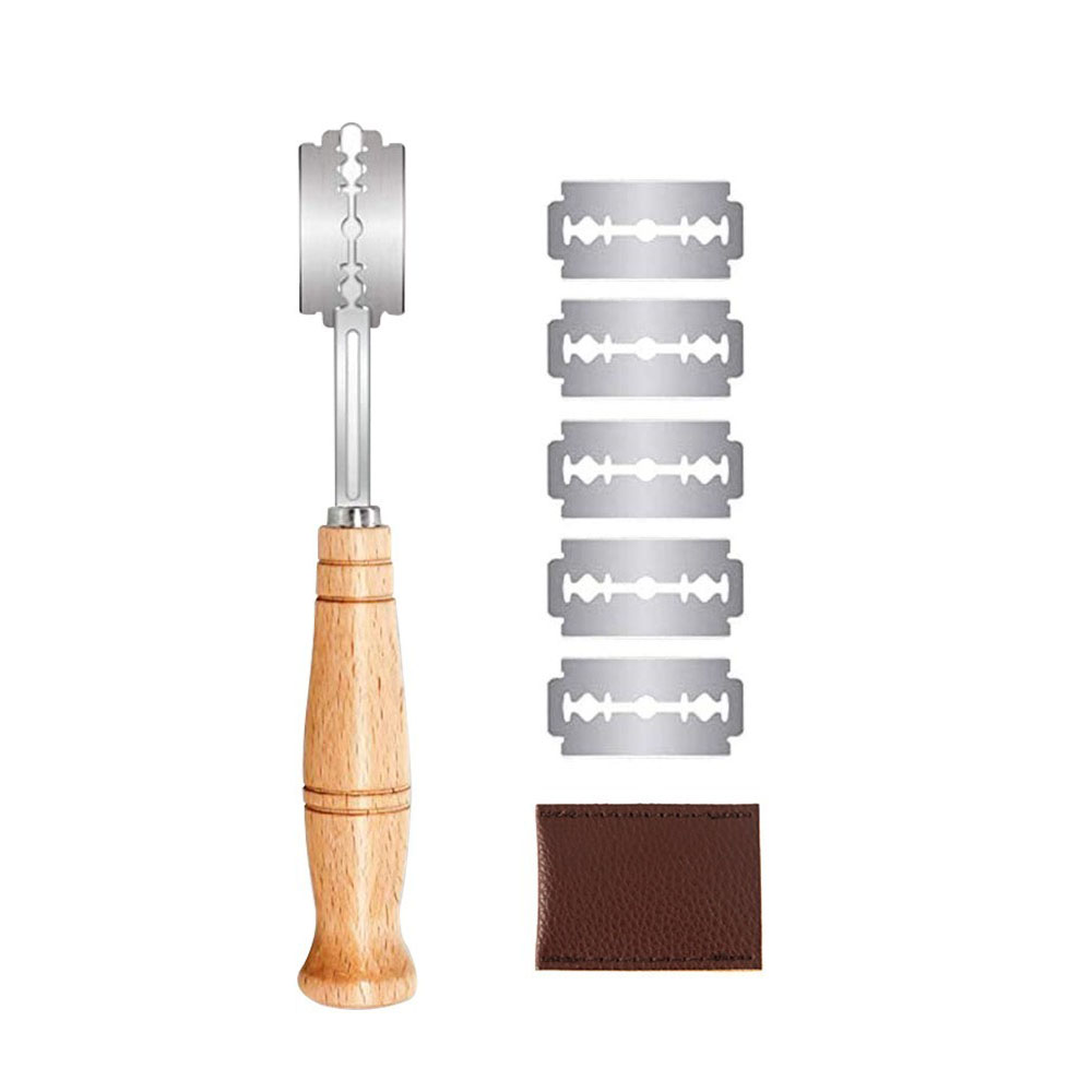 Plastic/Wooden Bread Lame Tool - Dough Scraper Curved incelemesi ve fiyatı