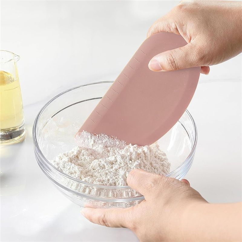AEE2-Silicone Bowl Scraper Fle - Dough Scraper Curved incelemesi ve fiyatı