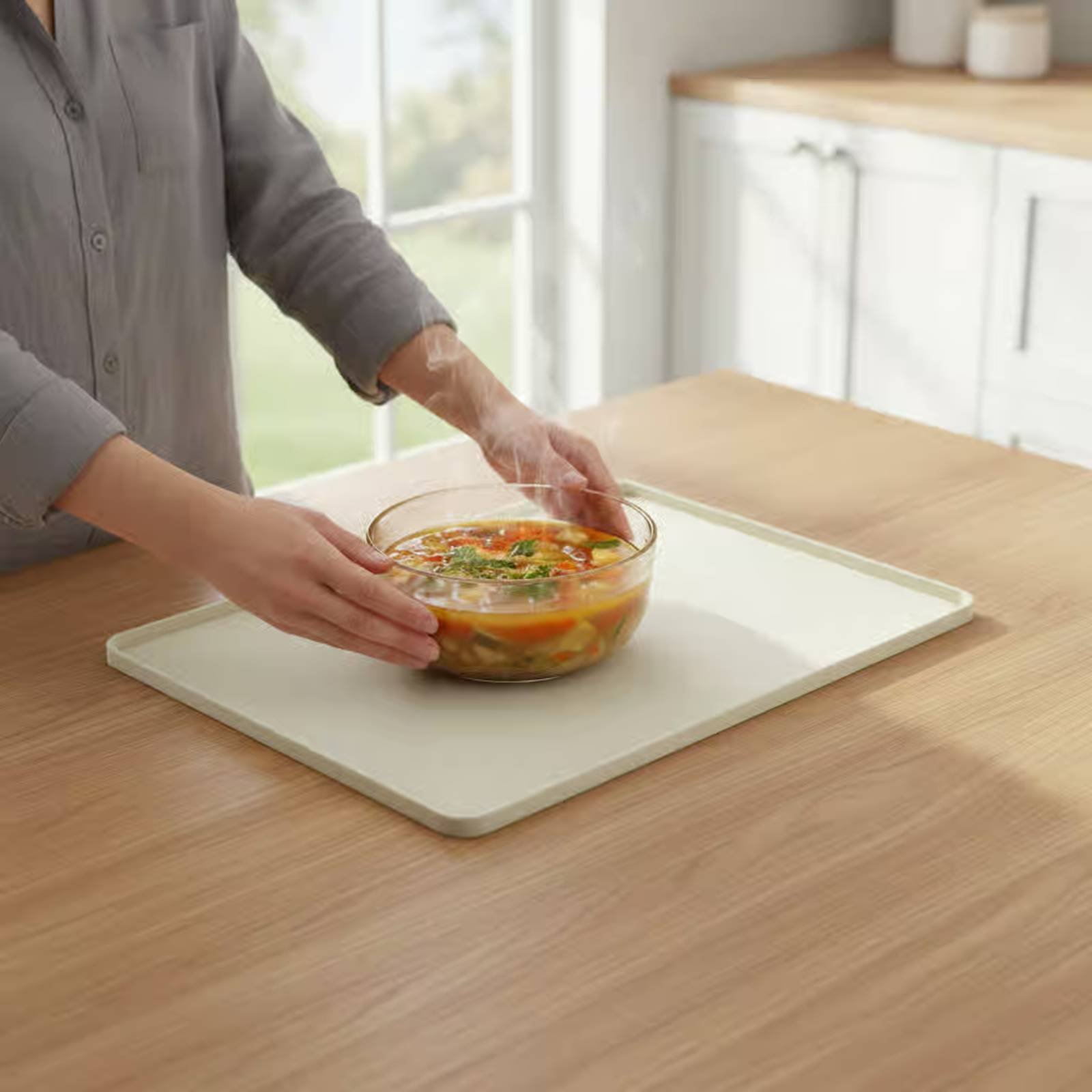 Silicone Microwave Top Mat Fle - Kitchen Baking Appliances incelemesi ve fiyatı