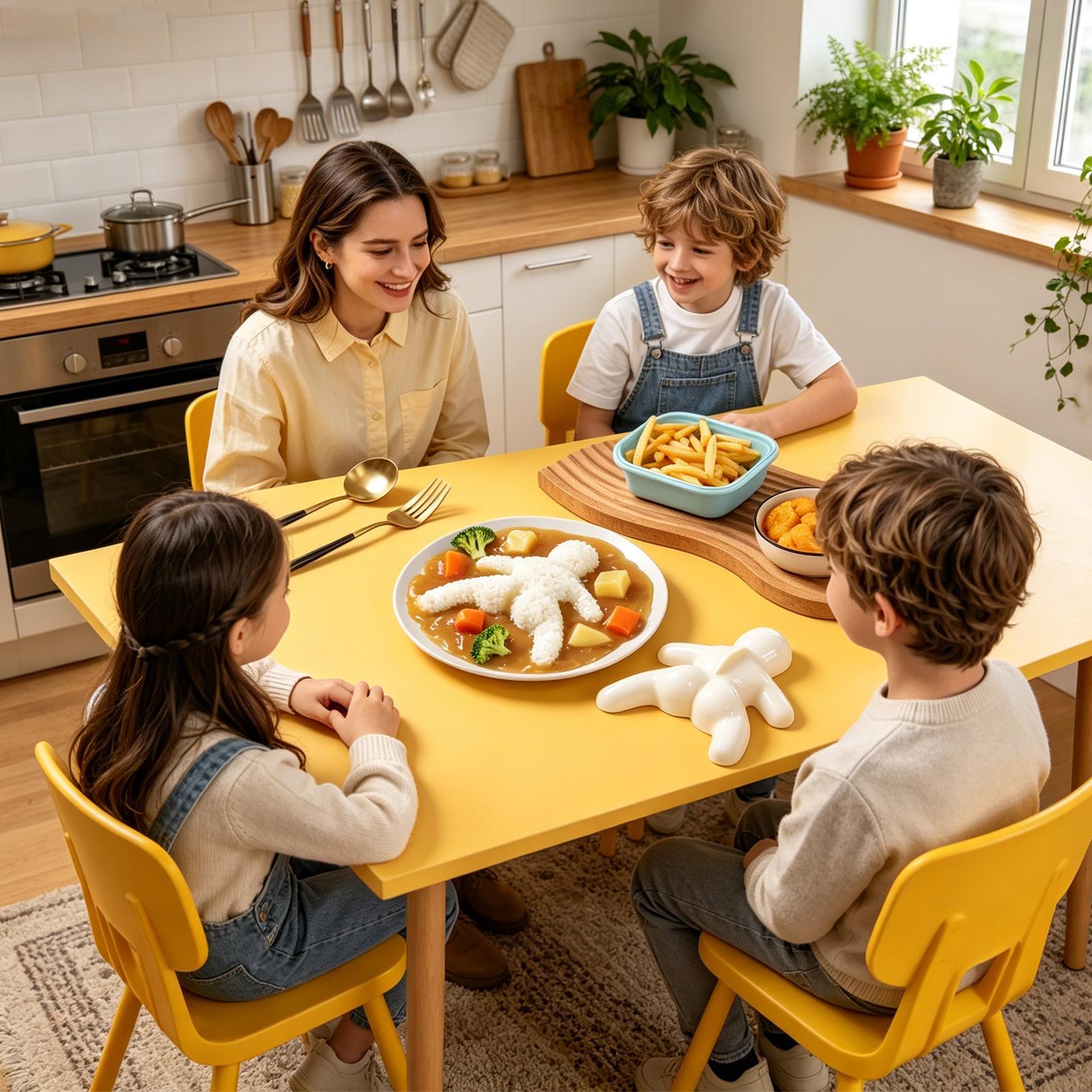 1PC Cute Cartoon Human Mold DI - Baking Kitchen For Kids incelemesi ve fiyatı